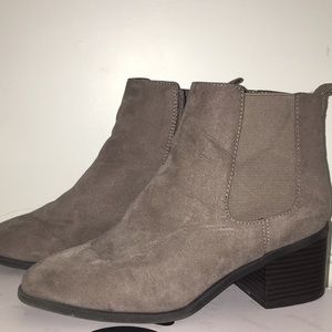 Grey Boots with Heels
